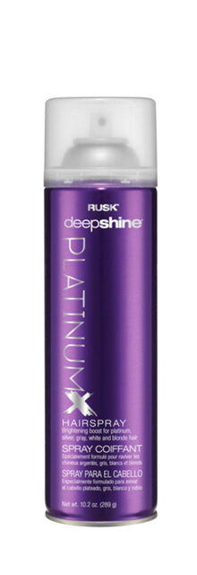 Rusk Deepshine PlatinumX Hairspray Rusk Deepshine PlatinumX Hairspray